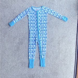 Little sleepies zip pjs